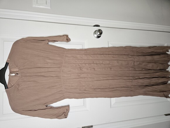 Sense of Place Beige Maxi Dress free size - Picture 1 of 15